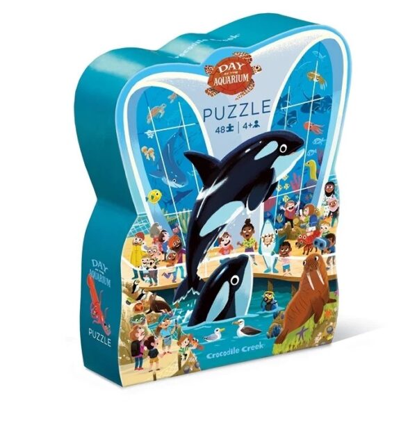 Een dag in het aquarium (48) - Crocodile Creek  Legpuzzel - Afbeelding 1