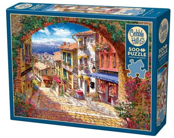 Archway to Cagne (500) - Cobble Hill  Legpuzzel - Afbeelding 1