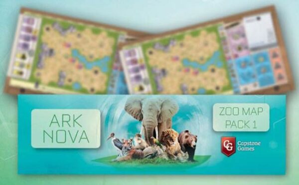 Ark Nova Zoo Map Pack 1 (EN) - Capstone Games - Afbeelding 1