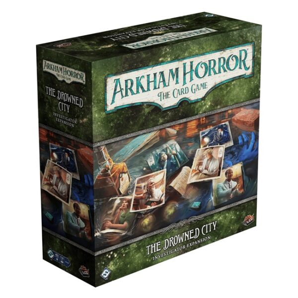 Arkham Horror The Card Game: The Drowned City Investigator expansion - Fantasy Flight Games Kaartspel|Coöperatief - Afbeelding 1
