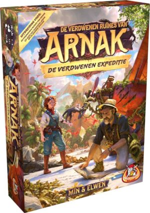 De Verdwenen Ruïnes van Arnak: De Verdwenen Expeditie (NL) - White Goblin Games Bordspel