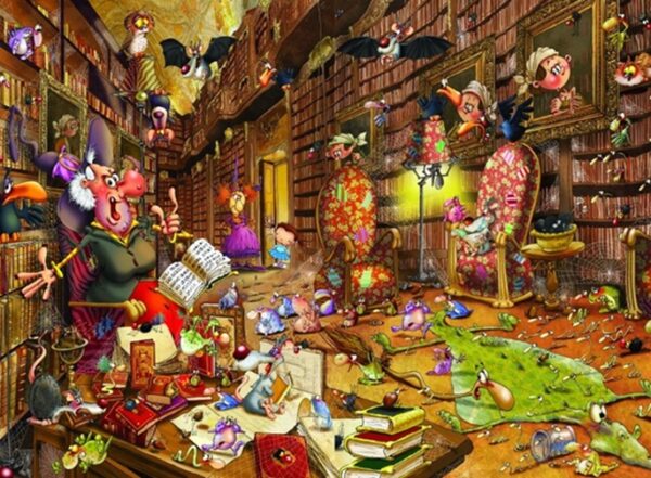 François Ruyer - Witch (2000) - Grafika  Legpuzzel - Afbeelding 1