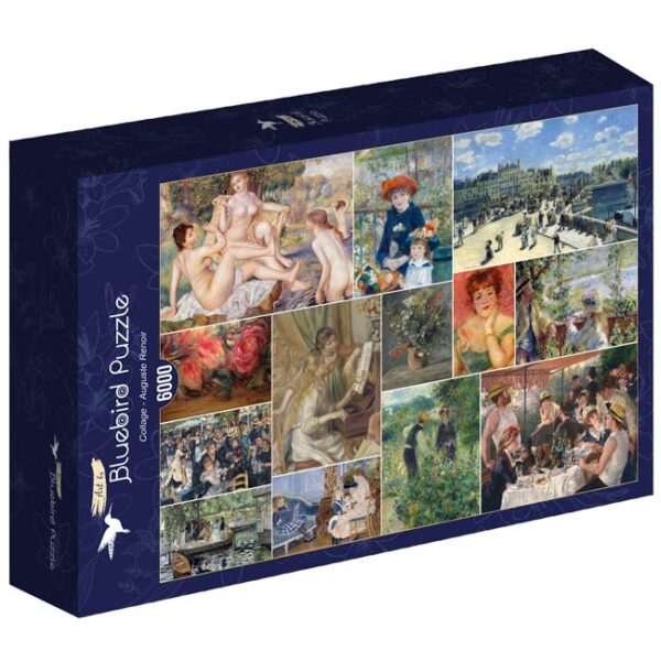 Auguste Renoir - Collage (6000) - Bluebird Puzzle  Legpuzzel - Afbeelding 1
