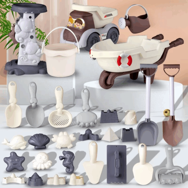 Beach Set™ - Stimuleer Creativiteit&Vaardigheden - Strandplezier Set voor Kinderen 30 stuks | Educatief Speelgoed - Afbeelding 1