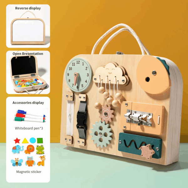 Skill Board™ - Voel&Speel - Sensorische koffer Weer | Educatief Speelgoed - Afbeelding 1