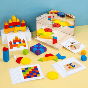 Reflection Play™ – Spiegelen&Leren– Puzzelblokken met spiegel Kleine Blokken | Educatief Speelgoed