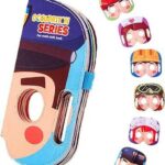 Mask Book™ – Baby leert eerste indrukken – Stoffen Masker Boek Beroep | Educatief Speelgoed