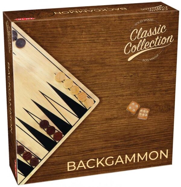 Backgammon Classic - Tactic Bordspel|Denkspel|Houten spel - Afbeelding 1