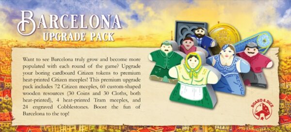 Barcelona Upgrade Pack (EN) - Board & Dice - Afbeelding 1