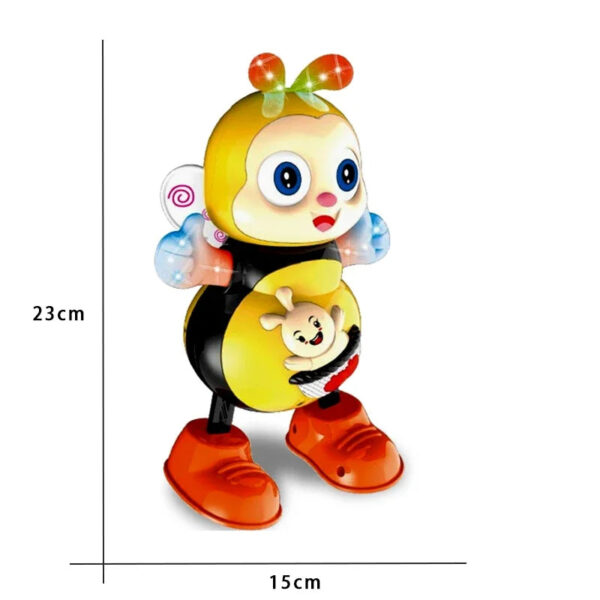 Dancing Spin Robot™ - Lichtjes en Dansjes - Speelgoedrobot Bij Zwart | Educatief Speelgoed - Afbeelding 1