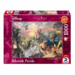 Belle en het Beest worden verliefd (1000) - Schmidt  Legpuzzel