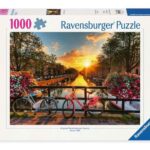 Bicycles in Amsterdam (1000) - Ravensburger  Legpuzzel