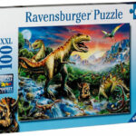 Bij de dinosaurussen (100) - Ravensburger  Legpuzzel