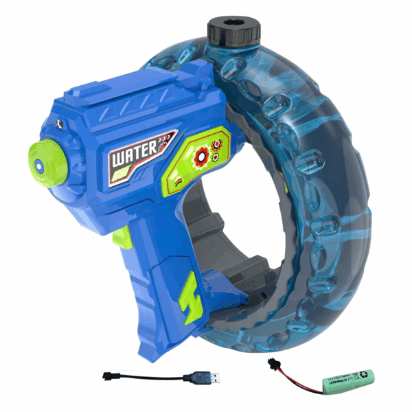 Water Blaster Pro™ – Licht&Spetterpret - Water Pistool Blauw | Educatief Speelgoed - Afbeelding 1