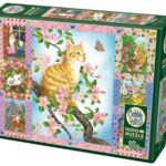Blossoms and Kittens Quilt (1000) - Cobble Hill  Legpuzzel