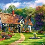 Dominic Davison - The Hideaway Cottage (2000) - Bluebird Puzzle  Legpuzzel