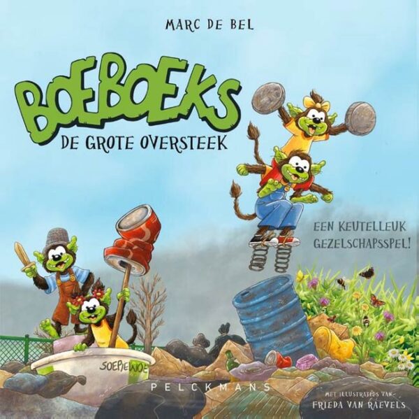 Boeboeks: De grote oversteek - Pelckmans Bordspel - Afbeelding 1