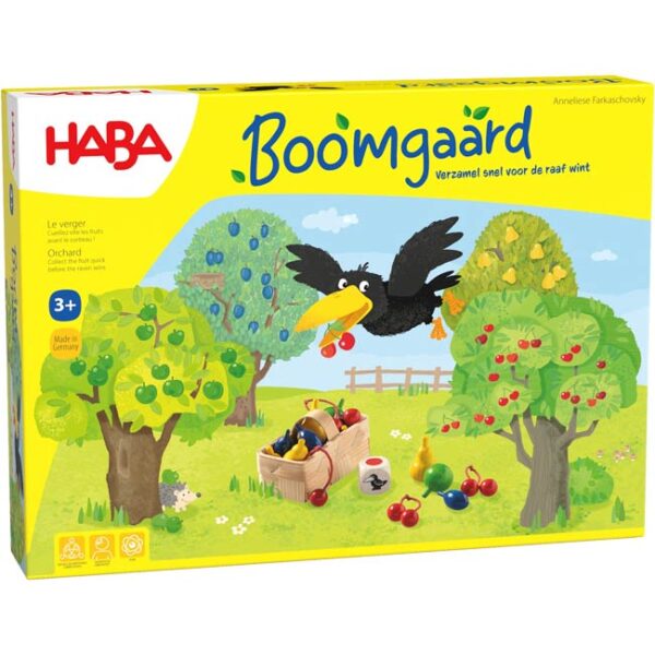 Boomgaard - HABA Bordspel|Coöperatief - Afbeelding 1