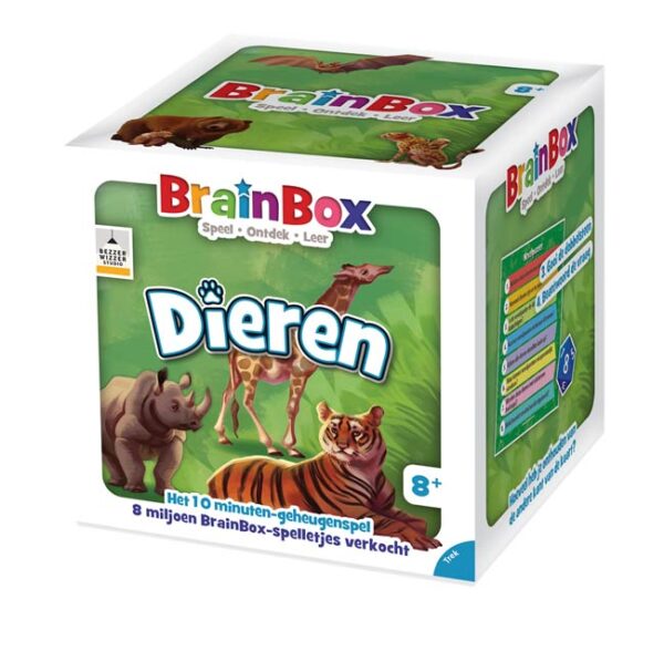 Brainbox Dieren - Bezzerwizzer Partyspel|Educatief - Afbeelding 1