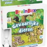 Brainbox Pocket: Gevaarlijke Dieren - Bezzerwizzer Partyspel|Educatief