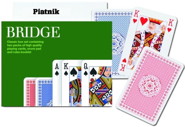 Bridge speelkaarten (2 decks) - Piatnik - Afbeelding 1