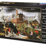 Brueghel Pieter the Younger: Winter (1000) - Dtoys  Legpuzzel
