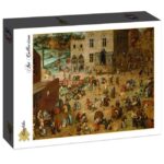 Pieter Bruegel - Kinderspelen, 1560 (2000) - Grafika  Legpuzzel