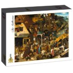 Pieter Brueghel - Vlaamse Spreekwoorden, 1559 (2000) - Grafika  Legpuzzel