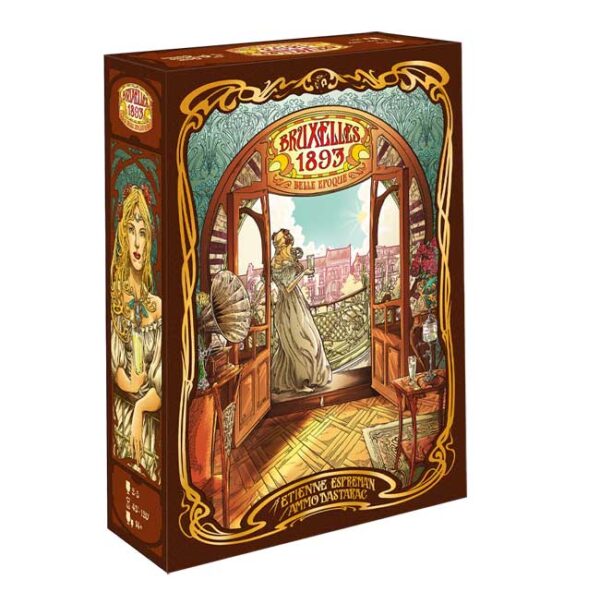 Bruxelles 1893: Belle Epoque - Geek Attitude Games Bordspel - Afbeelding 1