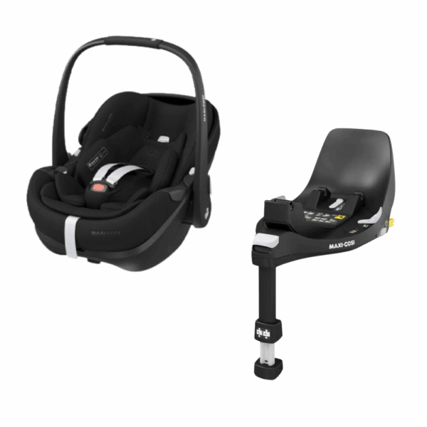 Autostoel Maxi-Cosi Pebble 360 Pro2 Twillic Black + Isofixbase Maxi-Cosi FamilyFix 360° - Afbeelding 1