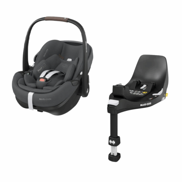 Autostoel Maxi-Cosi Pebble 360 Pro2 Twillic Graphite + Isofixbase Maxi-Cosi FamilyFix 360° - Afbeelding 1