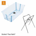 Set | Stokke® Flexi Bath® Ocean Blue met Badstandaard