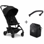Buggy Joolz Aer +Plus Space Black + Veiligheidsbeugel en Reistas