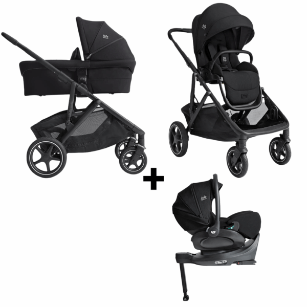 Kinderwagen Joie Signature Versiti Eclipse met Autostoel i-Level I-Size Eclipse&Base - Afbeelding 1