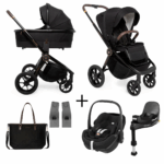 Kinderwagen Muuvo 2-in-1 Quick SE2 Set Sunset Black + Autostoel Pebble 360 Pro2 en Slide Tech Base