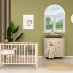 Babykamer Novi at Home® Philou Sand (Ledikant + Commode)
