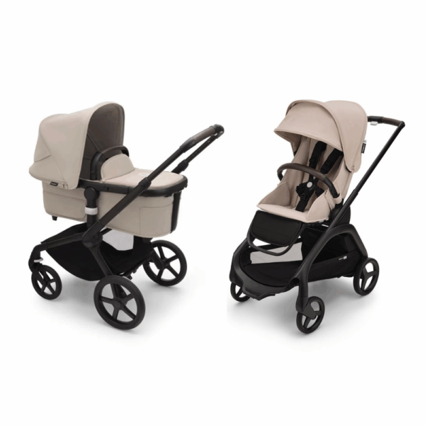 Kinderwagen Bugaboo Dragonfly Black/Desert Taupe - Afbeelding 1
