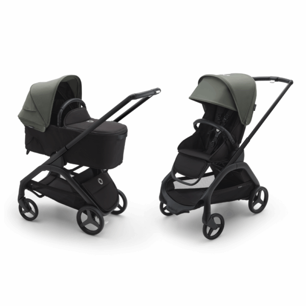Kinderwagen Bugaboo Dragonfly Black/Forest Green - Afbeelding 1