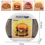 Twisty Puzzle™ - Eindeloos Puzzelplezier - Draaipuzzel Burger 9 vlakjes | Educatief Speelgoed