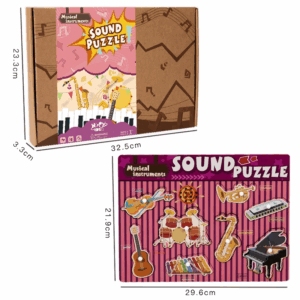 Sound Matching Game™ – Hoor&Ontdek– Educatieve Puzzel Muziekinstrumenten | Educatief Speelgoed