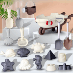 Beach Set™ - Stimuleer Creativiteit&Vaardigheden - Strandplezier Set voor Kinderen 18 stuks (incl. kruiwagen) | Educatief Speelgoed