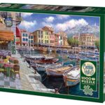Café in Cassis (1000) - Cobble Hill  Legpuzzel