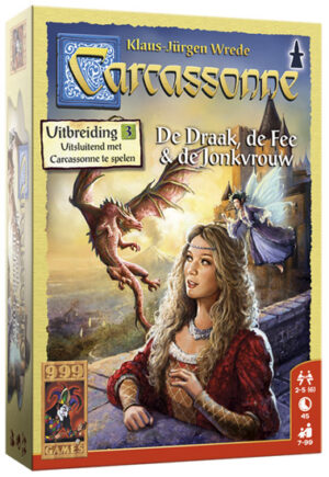 Carcassonne: De Draak, de Fee en de Jonkvrouw - 999 games Legspel