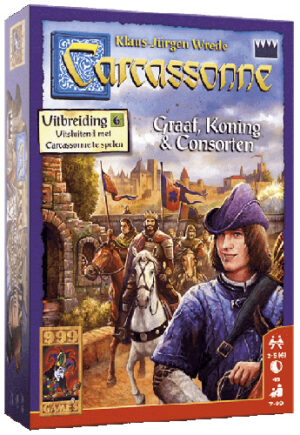 Carcassonne: Graaf, Koning en Consorten - 999 games Legspel