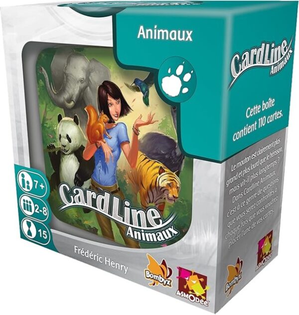 Cardline Animaux (FR) - Bombyx Kaartspel - Afbeelding 1