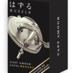 Cast Amour MINI (kleur zilver) ***** - Huzzle (Hanayama)  Cast Puzzle