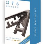 Cast Keyhole MINI (kleur zwart) **** - Huzzle (Hanayama)  Cast Puzzle