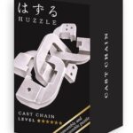 Cast Chain MINI (kleur zilver) ****** - Huzzle (Hanayama)  Cast Puzzle