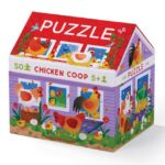 Kippenhok (50) - Crocodile Creek  Legpuzzel
