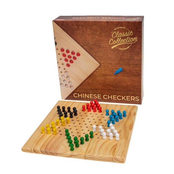 Sterhalma - Chinese Checkers - Tactic Denkspel|Houten spel - Afbeelding 1